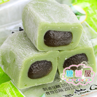  糖糖屋零食/特产食品台湾进口珍珠巧果子绿茶麻薯 糕点30g