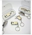 皇冠信誉足量4G 09款防水金属旋转钥匙扣 索尼SONY迷你小胖子U盘