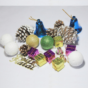  圣诞多多包-1包19个 圣诞树 圣诞花环 圣诞挂件 GJ64