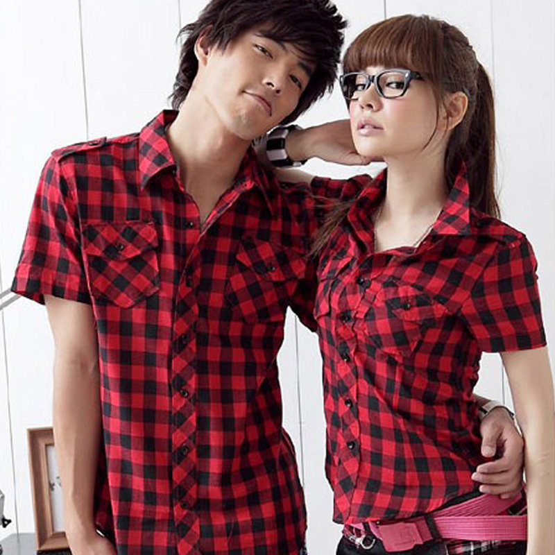 Клетчатая рубашка 