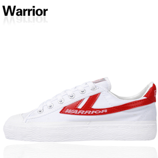 Authentic shoe lovers white red classic canvas shoes sneakers back to force end of beef tendon WB-1A