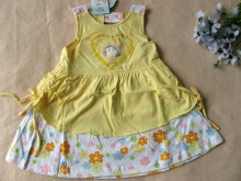 {皇冠店}波波龙※987蝴蝶小仙女背心裙73码黄※夏款 特价