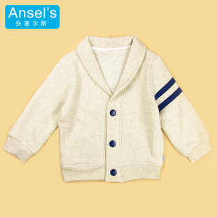  Ansels 童装 男童外套 婴儿春秋服装 儿童卫衣 宝宝外套西装加厚
