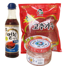 韩国料理 正宗泡菜套餐必备辣椒粉+虾酱+鱼露各500g 江浙沪5元邮