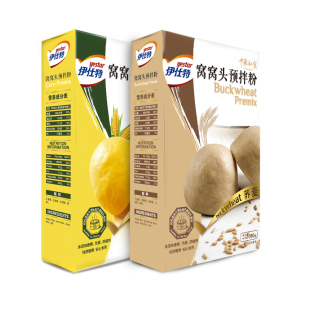  安琪酵母 伊仕特窝窝头套装350g*2盒 荞麦+玉米味