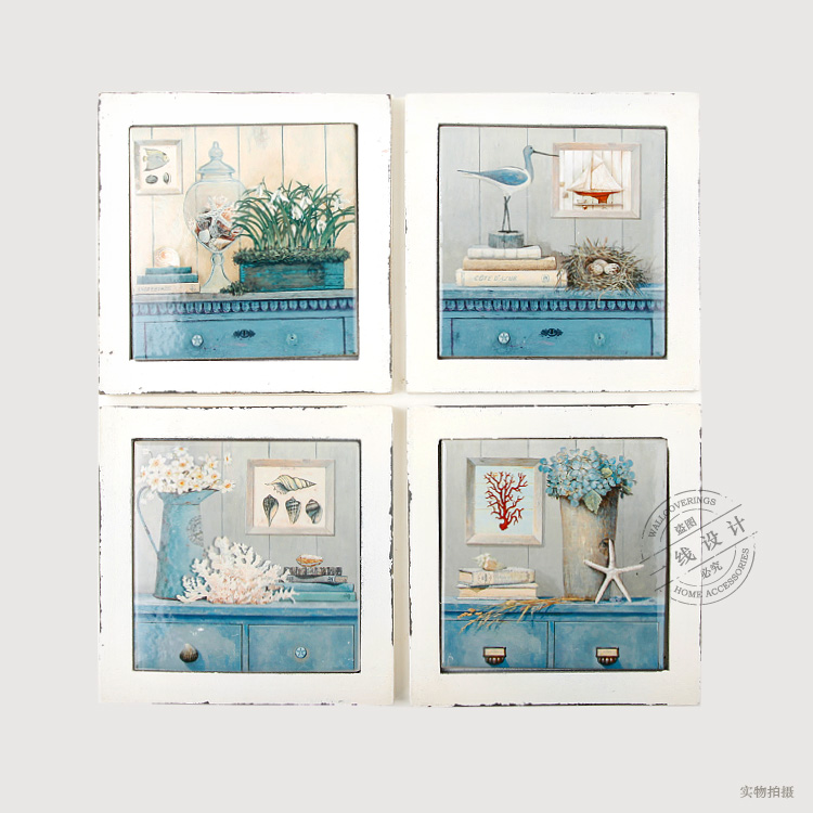 Import and export European and American style Retro Mediterranean Sea Porcelain originality Flower table Coaster Doily Insulation pad suitin the Tableware , Cup/Cups/Kettle , Coaster category - from Buy2taobao.com to provide professional Taobao agent buy service