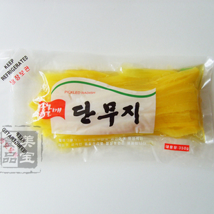  韩国萝卜条 寿司材料 紫菜包饭 酸甜脆爽 金大根/寿司条/大根条