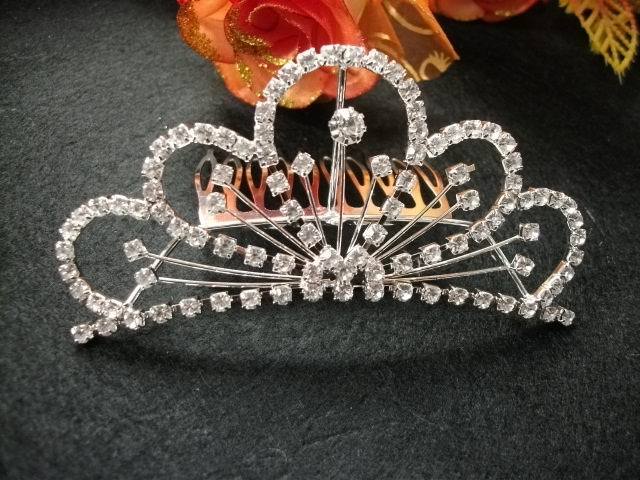 Crown hair accessories wedding tiara flower girls fairy tiara 