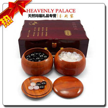 【玉阙宫】棋牌礼品 单面凸 双面凸玛瑙围棋套装 特价包邮