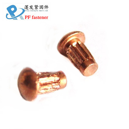 上江GB827紫銅標牌鉚釘滾花紫銅鉚釘¢2¢2.5¢3¢4系列在類目 五金/工具, 緊固件, 鉚釘, 標牌鉚釘中 - 來自Buy2taobao.com提供專業的淘寶代購服務