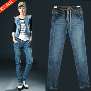 淘宝网2012秋冬装新款<em>少女装</em>牛仔<em>长裤</em>小脚裤