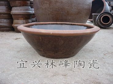 宜兴陶器水盆 大号陶瓷和面缸 粗陶荷花缸晒酱陶缸60斤水容量在类目 宠物/宠物食品及用品, 水族世界, 鱼缸等水族设备, 鱼缸/水族箱中 - 来自Buy2taobao.com提供专业的淘宝代购服务