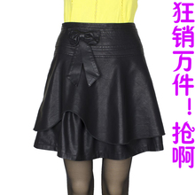 新款半身冬裙半身裙子<span class=H>秋冬</span><span class=H>韩版</span>仿皮裙pu裙子pu短裙女皮裙春秋摆裙