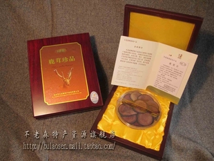  不老森 东北特产 鹿茸片 鹿茸珍品 方礼盒款 血片 5克