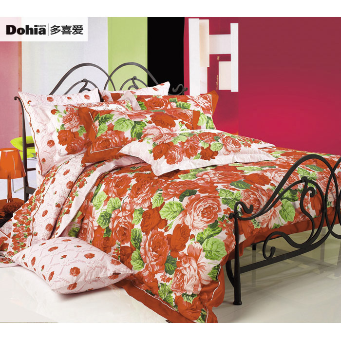 床上用品,靠垫,毛巾,布艺婚庆床品公主生活版,亮
