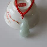 生百福 天然a货翡翠玉葫芦挂件 吉祥如意福禄寿小葫芦吊坠 送证