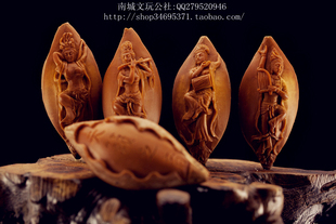 南工-苏工-橄榄<em>核雕</em>-天籁之音-<em>四大美女</em>-精品收
