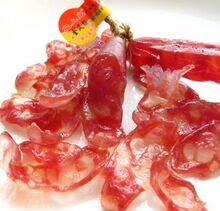 广东老字号广式腊味 广州皇上皇 散装金风腊肠 500克