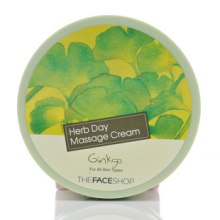 韩国The Face Shop/thefaceshop银杏<span class=H>面部</span><span class=H>按摩</span>膏 <span class=H>按摩</span><span class=H>霜</span> 正品