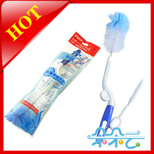 【朵朵云金冠店】惊爆价-贝亲旋转尼龙刷/奶瓶刷子/奶嘴刷EA03