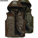 culk-祺艺 新款<em>坎肩</em> <em>马甲</em> 男士 韩版 <em>保暖</em> 连帽 秋