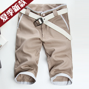 休闲<em>短裤</em>搭配_春夏季韩版男士男式装青少年青