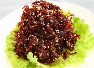  重庆特产四川休闲食品零食小吃蓬江麻辣秘制灯影牛肉丝110g