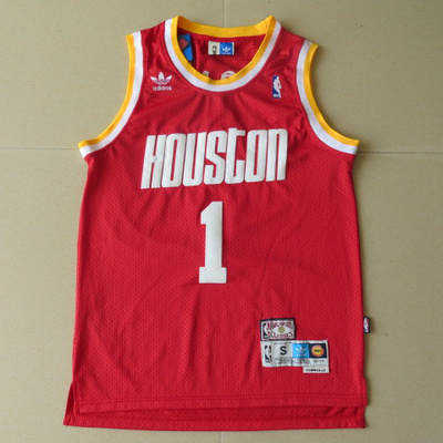 火箭队1号麦迪球衣麦蒂 网眼 NBA 球迷版复古