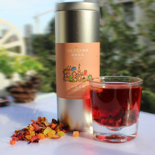  巴黎香榭 水果茶 罐装水果茶 水果茶果粒茶 水果干 午后花草茶
