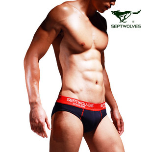 <em>七匹狼</em>男士内衣正品<em>男</em>内裤宽边 低腰运动<em>三角</em>