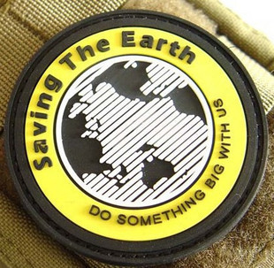 RESCUER- Deliverer"Save the planet Chapter/Mark/Velcro chapter Armband yellow quality goodsin the Sports bag/Outdoor package/Fitting , Chapter stickers/Velcro chapter category - from Buy2taobao.com to provide professional Taobao agent buy service