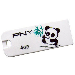 PNY必恩威 熊猫精装版威盘 4G U盘 优盘 熊猫盘 大陆行货