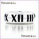 TIFFANY专柜正品 罗马黑胶指环