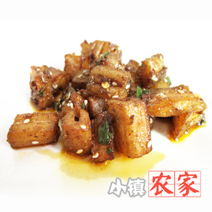  新推秘制私房菜，川味食食孜然莲藕丁（麻辣零食），健康烧烤