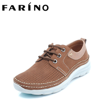 Farino/法雷诺牛皮17003D男单鞋 2011新款夏