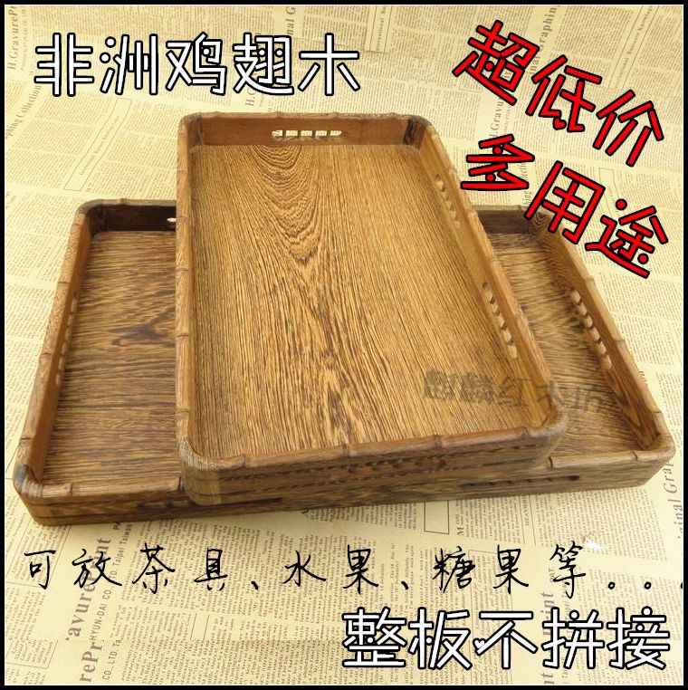 直销麒麟红木工艺品正宗鸡翅木茶盘奉茶海果盘餐盘实木功夫茶具|msdalam kategori pinggan mangkuk, set teh, Kung Fu teh - dari Buy2taobao.com untuk memberikan perkhidmatan ejen Taobao profesional membeli
