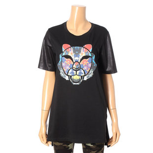 柜代购BENETTON 14年夏季新款T恤BATSA6