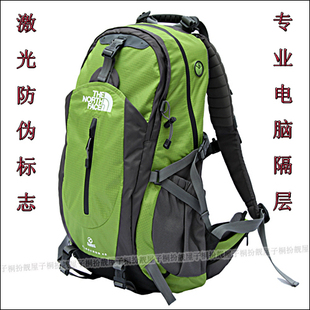 激光防伪~视频介绍新款正品TNF背包防水登山包旅行包双肩包