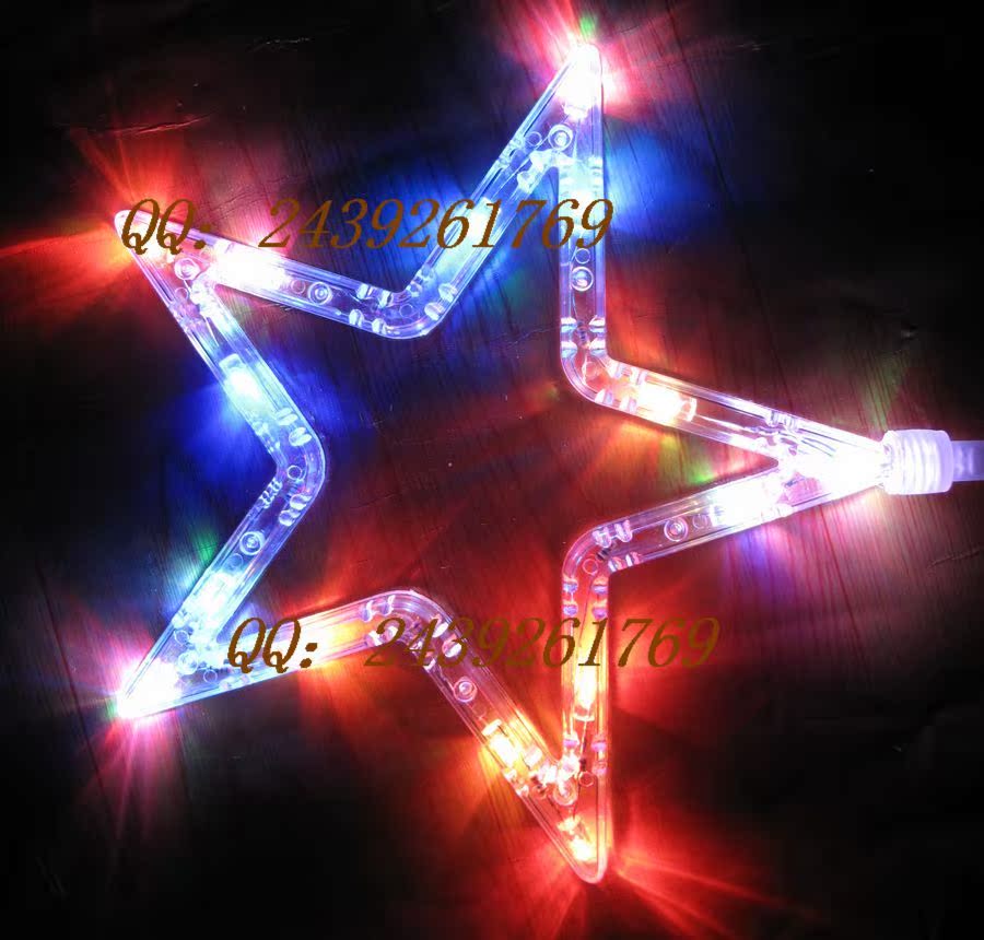 Coloured lights/Christmas Lights/Nightlight/Creative Lantern/Courtyard garden lights/Large LED Five-pointed star String lightsin the Festive supplies/Gift , Decorative lights category - from Buy2taobao.com to provide professional Taobao agent buy service