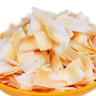  雅维食品 热卖 泰国进口零食 苏梅 香酥椰子片 40g 浓香烤椰片