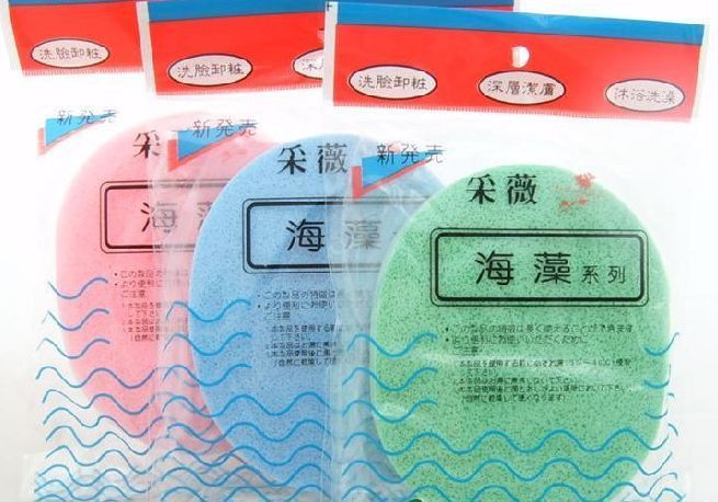 采薇海藻洁面扑/洗脸扑/美颜扑/洗脸海绵 2片装|ruв категории семья/личные чистящие средства, потребительских уборка посуды, на поверхности/слойка - от Buy2taobao.com для оказания профессиональной услуги покупки агента Taobao