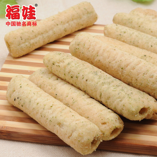  福娃 新膨化食品 糙米卷海苔味500g 孙俪代言非油炸零食