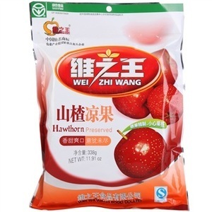  维之王山楂凉果 山楂蜜饯果脯 山西特产年货开胃零食糖果五袋包邮