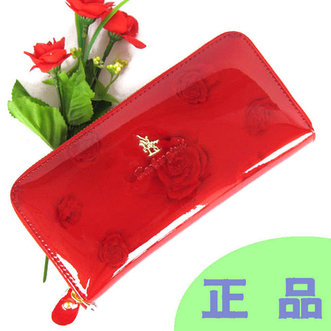限时包邮!3折<em>钱包</em>正品<em>保罗骑士女士钱包</em>真皮 