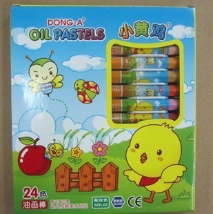 韩国 东亚小黄鸡24色油画棒 DONG-A幼儿绘图美术图画笔 蜡笔|msdalam kategori Kamus elektronik/buku kertas elektronik/alat tulis, alat lukisan/kayu dicat/bekalan Calligraphy, pastel minyak - dari Buy2taobao.com untuk memberikan perkhidmatan ejen Taobao profesional membeli