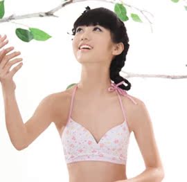 HELLO MM<em>少女内衣</em>/中学生文胸衣/无钢圈/<em>挂脖</em>