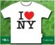 个性T恤 I LOVE NY我爱纽约
