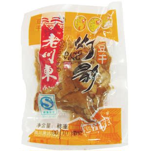  四川特产 老川东 灯影豆干 鸡汁味 散装称重 250g
