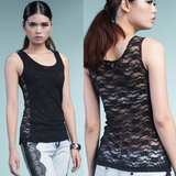 2011新品 韩版女装 性感内搭/Y字<span class=H>背心</span>/弹力<span class=H>小</span><span class=H>吊带</span>/打底/蕾丝<span class=H>背心</span>