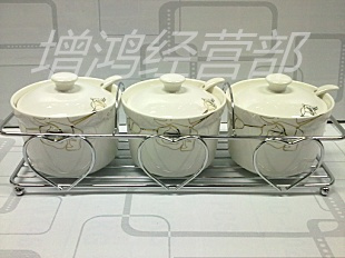 Ya Chengde A882 Kangding rose Spice Rack Caster*Cruet Condiment bottles Sauce potin the Kitchen/Cooking utensils , Kitchen Gadgets/Kitchen storage , Storage jars/Kitchen storage containers , Seasoning bottles category - from Buy2taobao.com to provide professional Taobao agent buy service